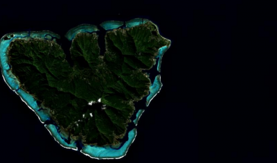 Tahiti. Landsat-8 20 mai 2020