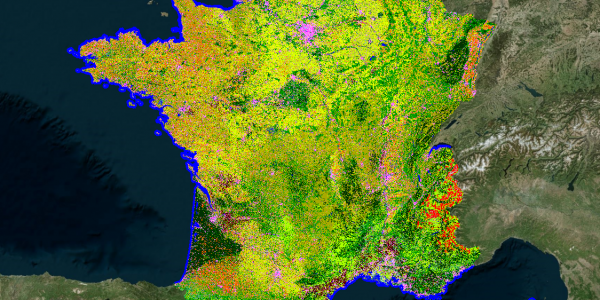 Metropolitan France Land Cover 2018