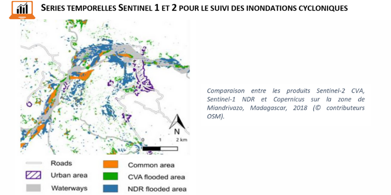 Suivi des inondations cycloniques à Madagascar