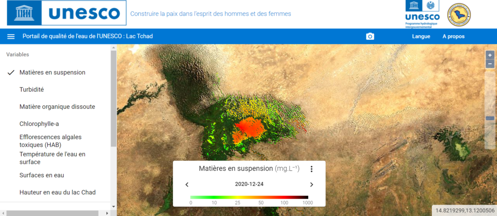 Site Lake Chad Water Quality 