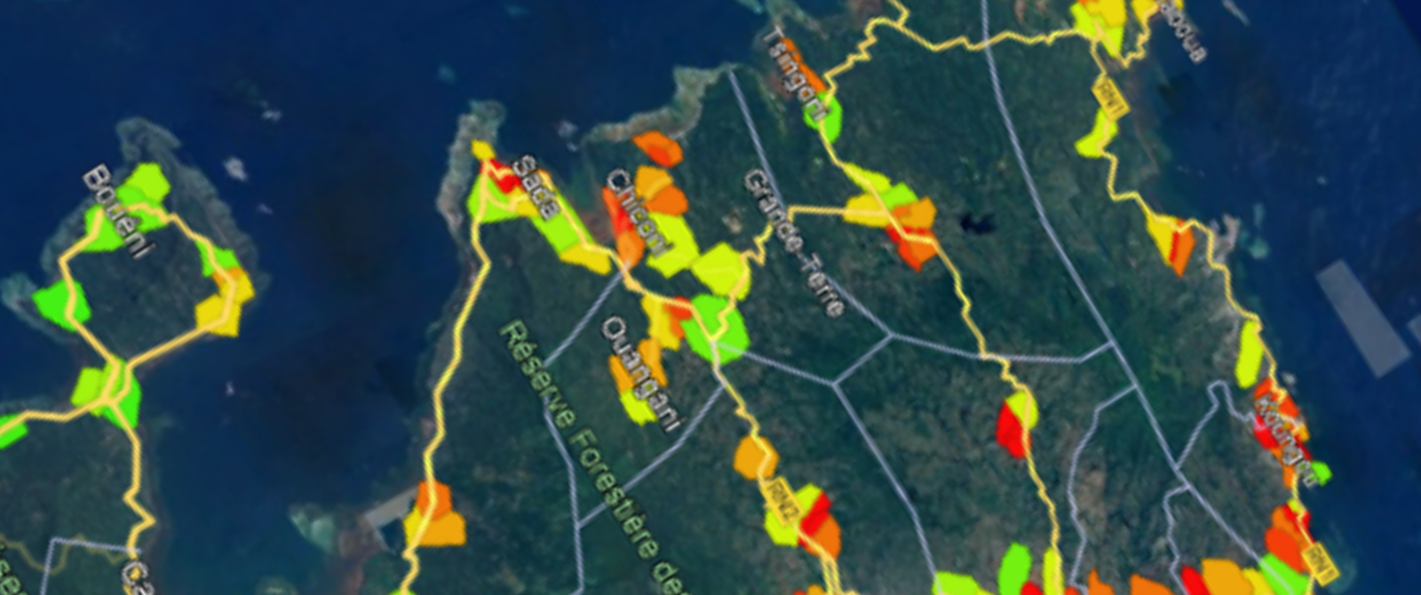 Exemple de traitement Arbocarto pour Mayotte, avril 2023