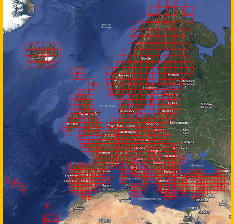 Retraitement des archives sentinel-2 europe, septembre 2025