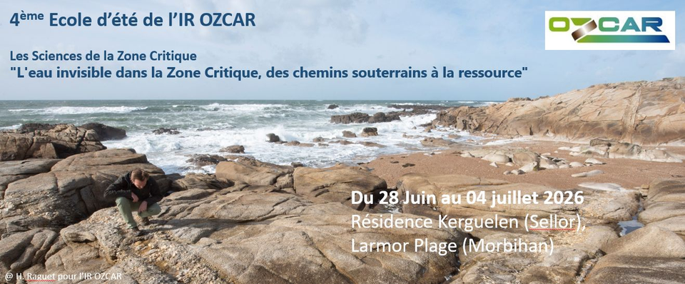 Ecole thématique OZCAR 2026