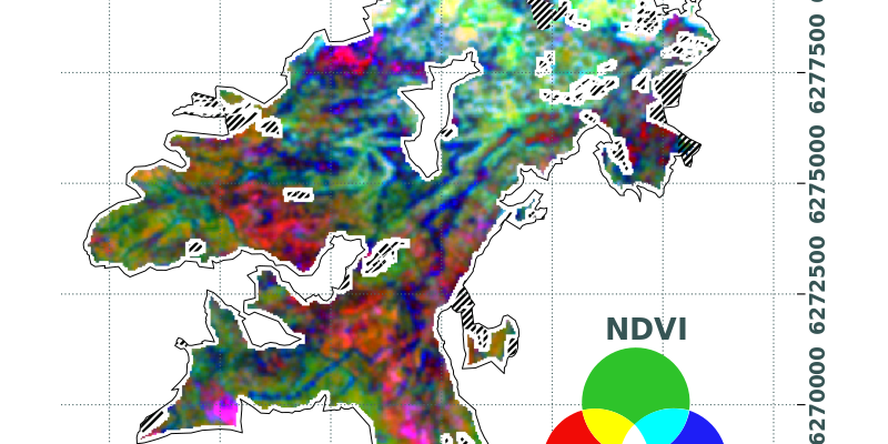 Cartographier l'hétérogénéité de la garrigue